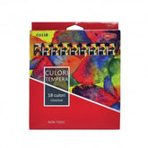 Tempera, 18 culori/set, CU118, Daco